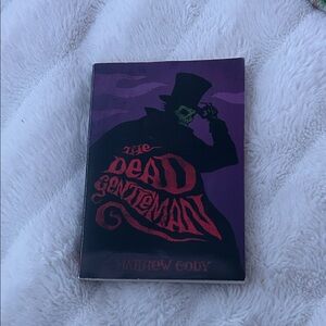 Scholastic The Dead Gentleman Book - Purple and Red Cover